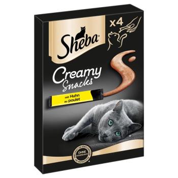 12x12g Sheba Creamy Snack csirke macskasnack 2+1 ingyen kép