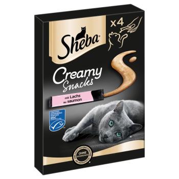 12x12g Sheba Creamy Snack lazac macskasnack 2+1 ingyen kép