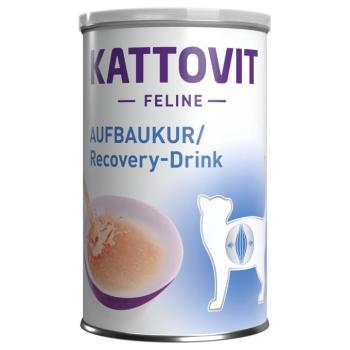 12x135ml Kattovit Build Up Cure/Recovery Drink csirke étrend-kiegészítő eledel macskáknak kép