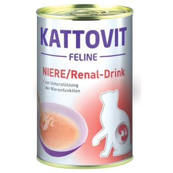 12x135ml Kattovit Drink vesekímélő ital macskáknak Csirkével kép