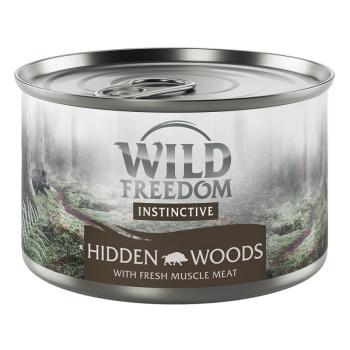 12x140g Wild Freedom Instinctive Hidden Woods- vaddisznó nedves macskatáp kép