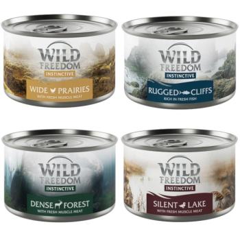 12x140g Wild Freedom Instinctive - Misty Mountains vegyes csomag nedves macskatáp kép