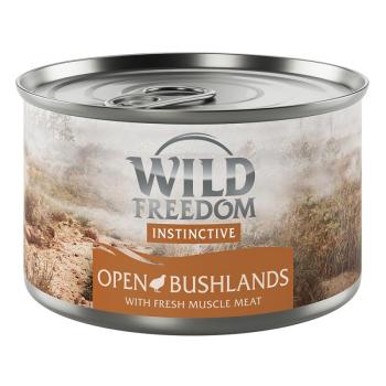 12x140g Wild Freedom Instinctive Open Bushlands - fürj nedves macskatáp kép