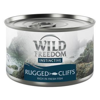 12x140g Wild Freedom Instinctive Rugged Cliffs - tonhal nedves macskatáp kép