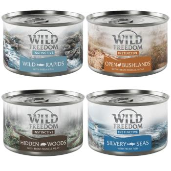 12x140g Wild Freedom Instinctive Shallow Shores vegyes csomag nedves macskatáp kép