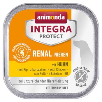 12x150g Animonda Integra Protect Niere csirke tálcás nedves kutyatáp kép