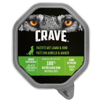 12x150g Crave Adult pástétom nedves kutyatáp-Bárány & marha kép