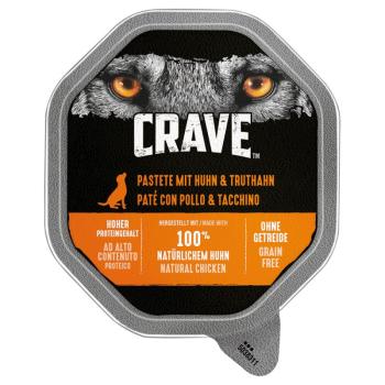 12x150g Crave Adult pástétom nedves kutyatáp-Pulyka & csirke kép