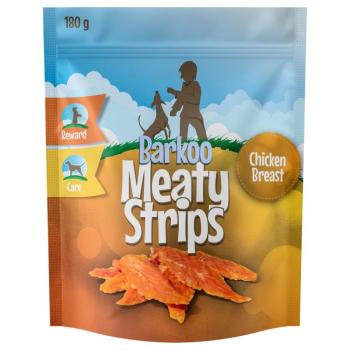 12x180g Barkoo Meaty Strips - csirkemellek kutyasnack kép