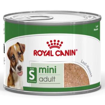 12x195g Royal Canin Mini Adult Mousse nedves kutyatáp kép