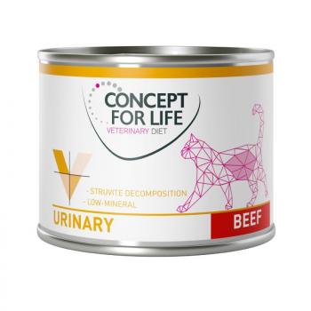 12x200g Concept for Life Veterinary Diet Urinary marha nedves gyógytáp macskáknak kép