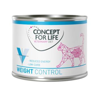 12x200g Concept for Life Veterinary Diet Weight Control nedves gyógytáp macskáknak kép