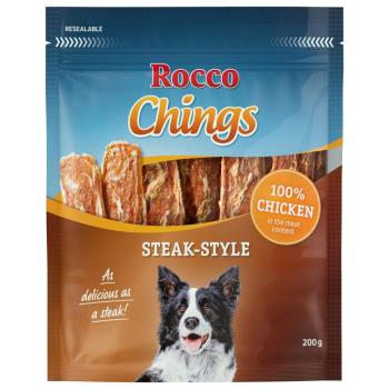 12x200g Rocco Chings Steak Style kutyasnack- Csirke kép