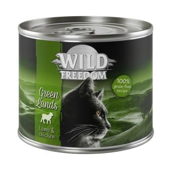 12x200g Wild Freedom Adult nedves macskatáp-bárány & csirke kép