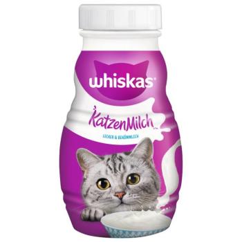 12x200ml Whiskas macskatej táplálékkiegészítő eledel macskáknak kép