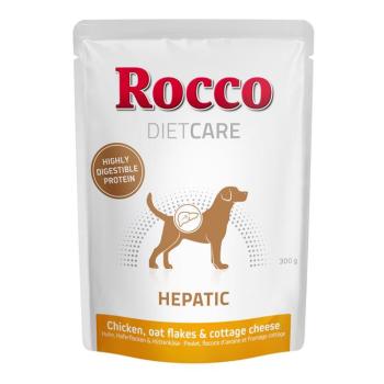 12x300g Rocco Diet Care Hepatic Rocco Diet Care Hepatic csirke, zabpehely & túró tasakos nedves kutyatáp kép