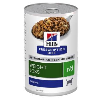 12x350g Hill's Prescription Diet r/d Weight Loss nedves kutyatáp kép