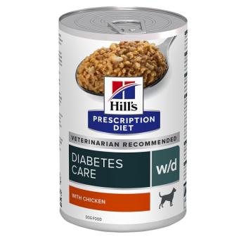 12x370 g Hill's Prescription Diet Canine w/d nedves kutyatáp kép