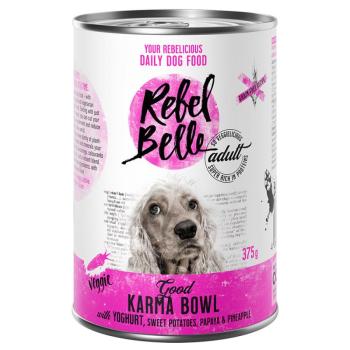 12x375g Rebell Belle Adult Good Karma Bowl - vegetáriánus nedves kutyatáp kép