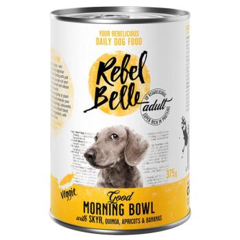 12x375g Rebell Belle Adult Good Morning Bowl - vegetáriánus nedves kutyatáp kép