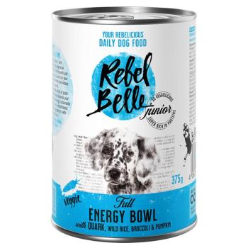 12x375g Rebell Belle Junior Full Energy Bowl - vegetáriánus nedves kutyatáp kép