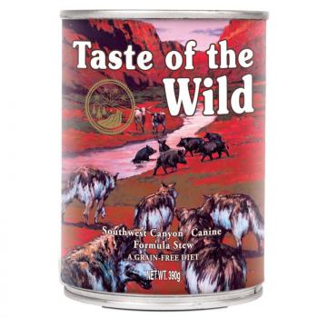 12x390 g Taste of the Wild Southwest Canyon Canine kutyatáp kép