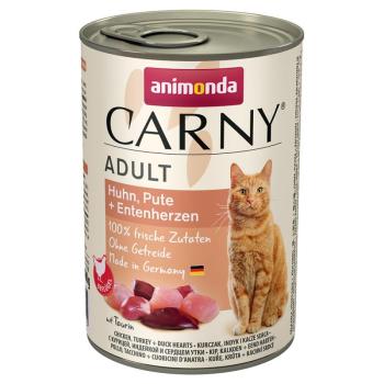 12x400g Animonda Carny Adult nedves macskatáp- Marha & csirke kép