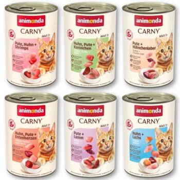 12x400g animonda Carny Adult szárnyasválogatás nedves macskatáp kép