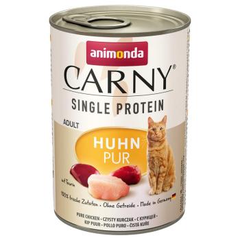 12x400g Animonda Carny Single Protein Adult nedves macskatáp- Csirke pur kép