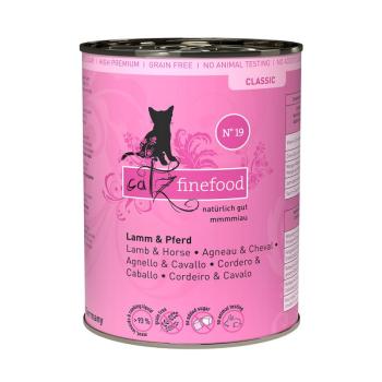 12x400g catz finefood konzerv nedves macskatáp-Bárány & ló kép