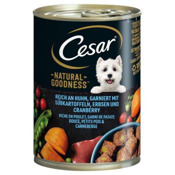 12x400g Cesar Natural Goodness Csirke nedves kutyatáp kép