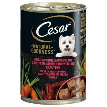 12x400g Cesar Natural Goodness Marha nedves kutyatáp kép