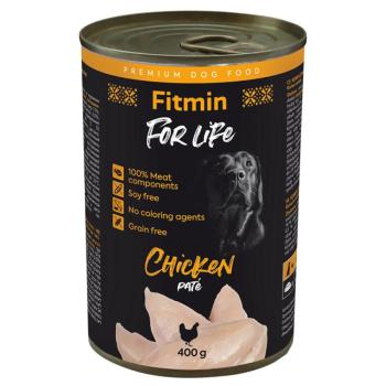 12x400g Fitmin Dog For Life Csirke nedves kutyatáp kép