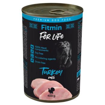 12x400g Fitmin Dog For Life Pulyka nedves kutyatáp kép