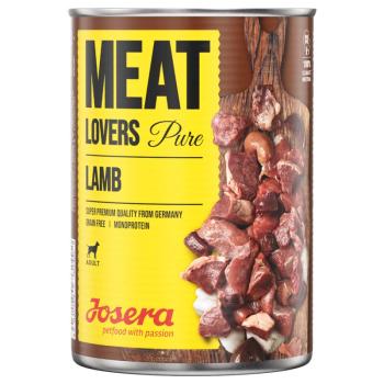 12x400g Josera Meatlovers Pure Bárány nedves kutyaeledel kép