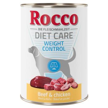 12x400g Rocco Diet Care Weight Control csirke & burgonya nedves kutyatáp kép