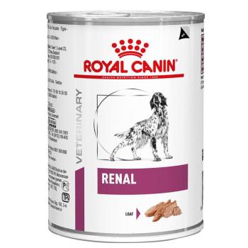 12x410 g Royal Canin Veterinary Renal Loaf nedves kutyatáp kép