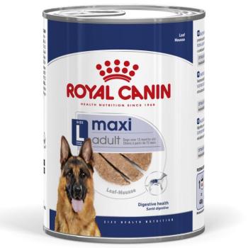 12x410g Royal Canin Maxi Adult Mousse nedves kutyatáp kép