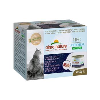 12x50g Almo Nature HFC Natural Light Tonhal, csirke & sonka nedves macskatáp kép