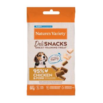 12x50g Nature's Variety Deli Junior Snacks kutyasnack - Csirke kép