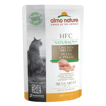 12x55g Almo Nature HFC Natural Plus Csirkemell nedves macskatáp kép