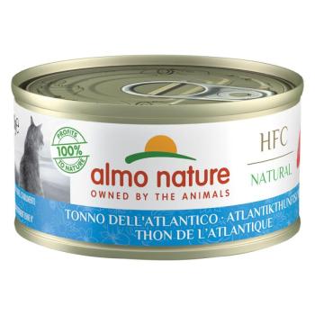 12x70g Almo Nature HFC Natural Atlanti tonhal nedves macskatáp kép