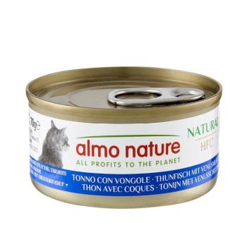 12x70g Almo Nature HFC Natural Tonhal & vénuszkagyló nedves macskatáp kép