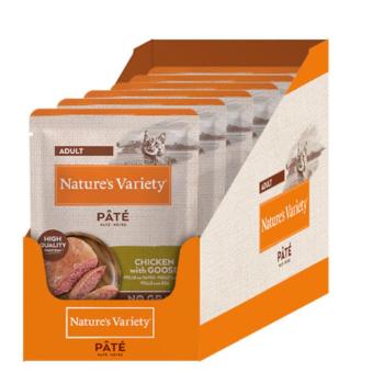 12x70g Nature's Variety Original Paté No Grain Csirke & liba nedves macskatáp kép