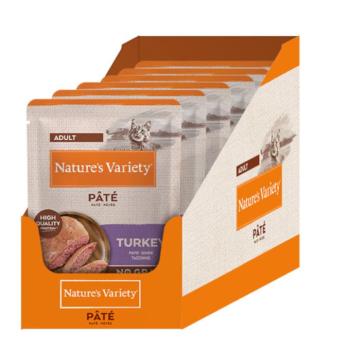 12x70g Nature's Variety Original Paté No Grain Pulyka nedves macskatáp kép