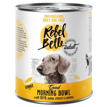 12x750g Rebell Belle Adult Good Morning Bowl - vegetáriánus nedves kutyatáp kép