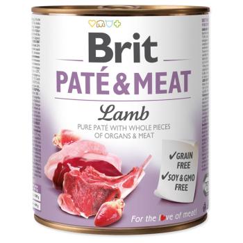 12x800g Brit Paté & Meat Adult nedves kutyatáp- Bárány kép