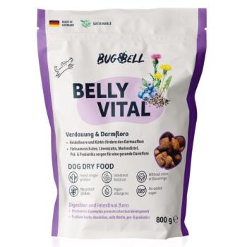 12x800g BugBell Belly Vital Digestion & Intestinal Flora száraz kutyatáp kép