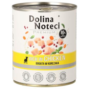 12x800g Dolina Noteci Premium nedves kutyatáp- Csirke kép