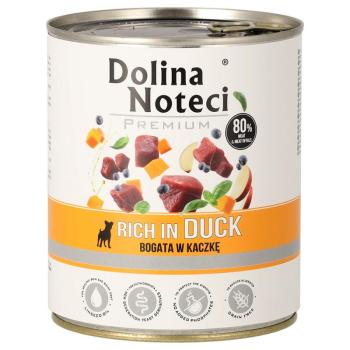 12x800g Dolina Noteci Premium nedves kutyatáp- Kacsa & tök kép